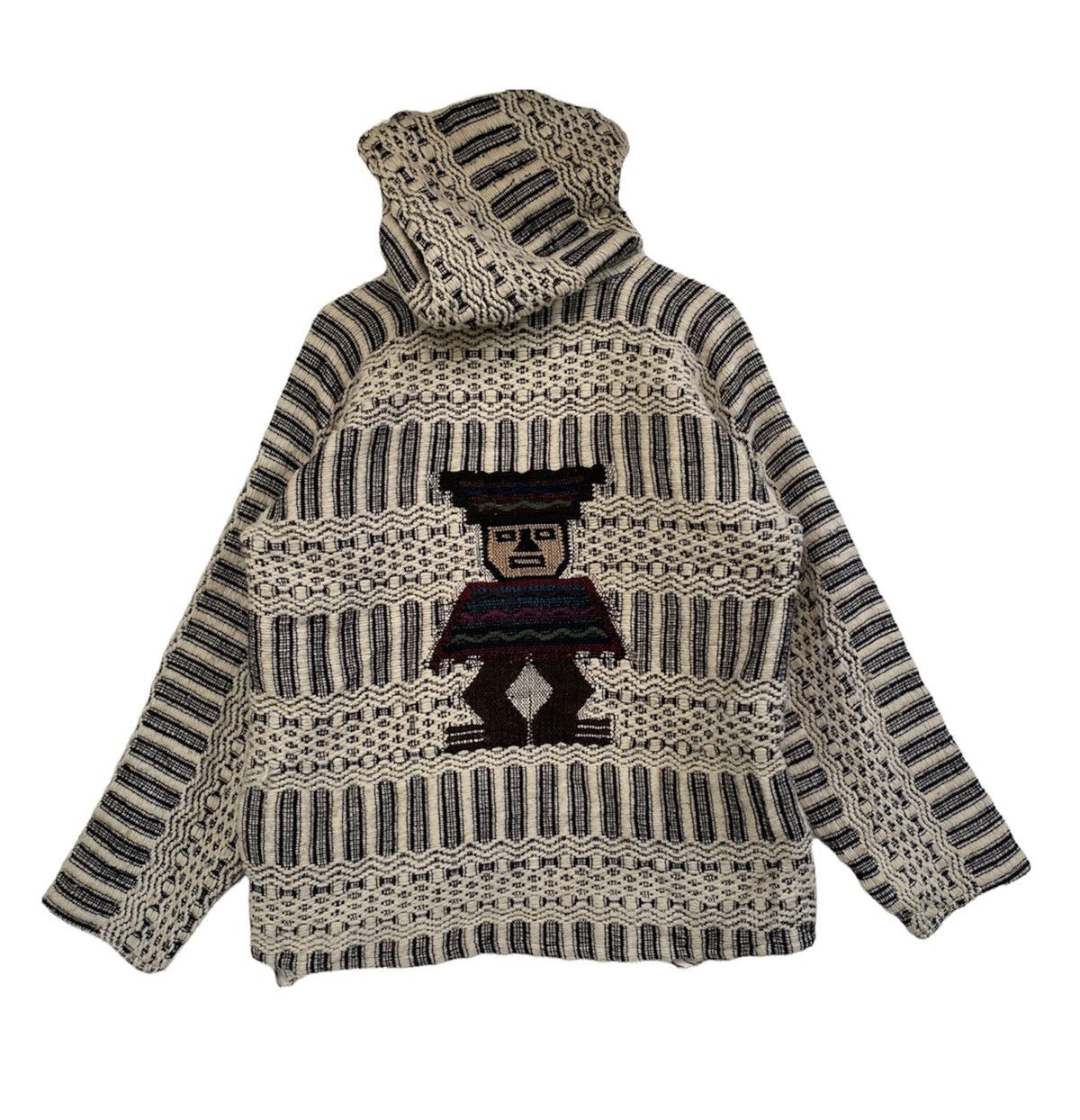 Baja Joe × Handmade × Vintage Vintage handmade Baja Style wool jacket hoodie Size US L / EU 52-54 / 3 - 1 Thumbnail