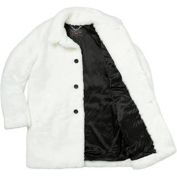 Supreme white coat store