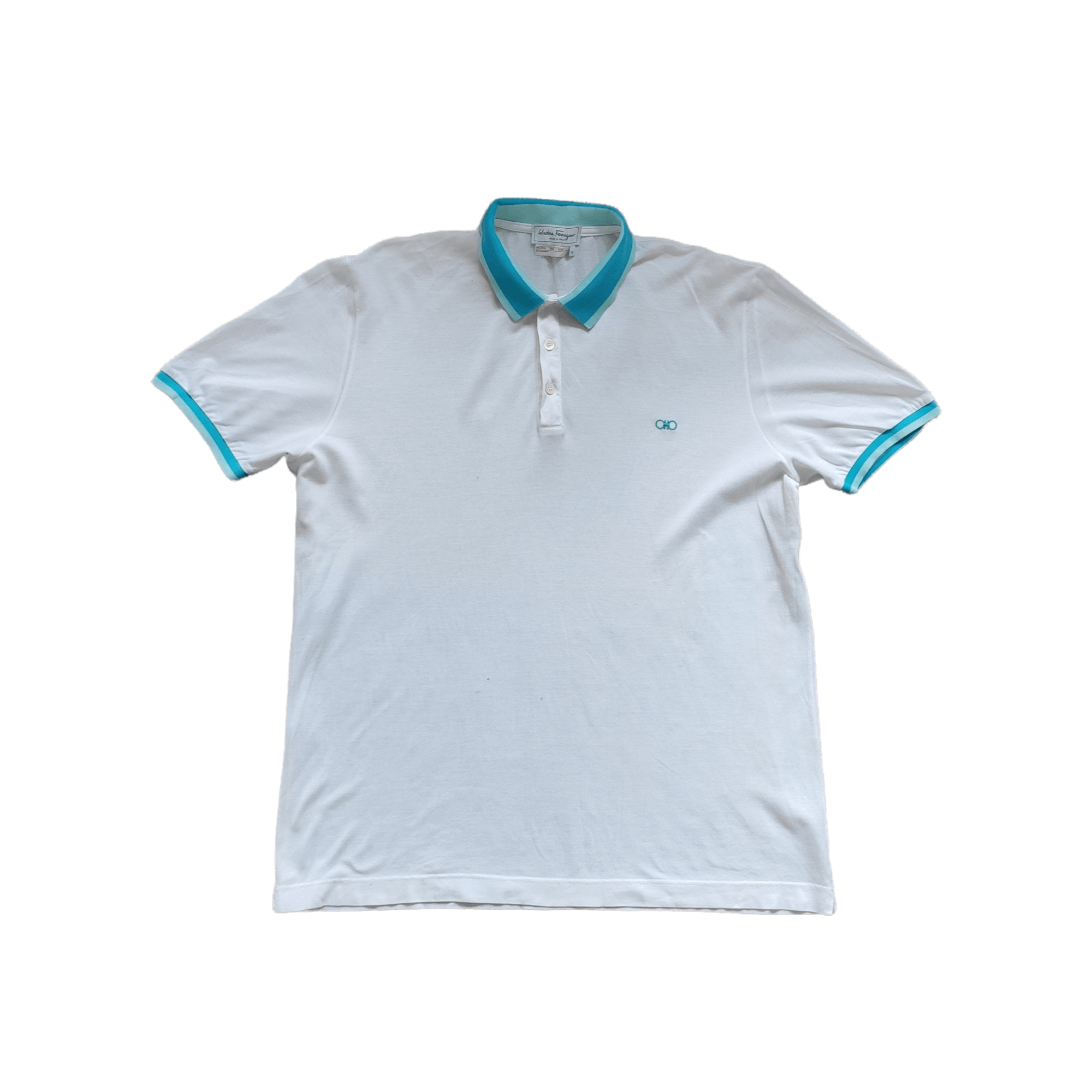Salvatore Ferragamo × Vintage Salvatore Ferragamo polo shirt, size XL Size US L / EU 52-54 / 3 - 1 Thumbnail