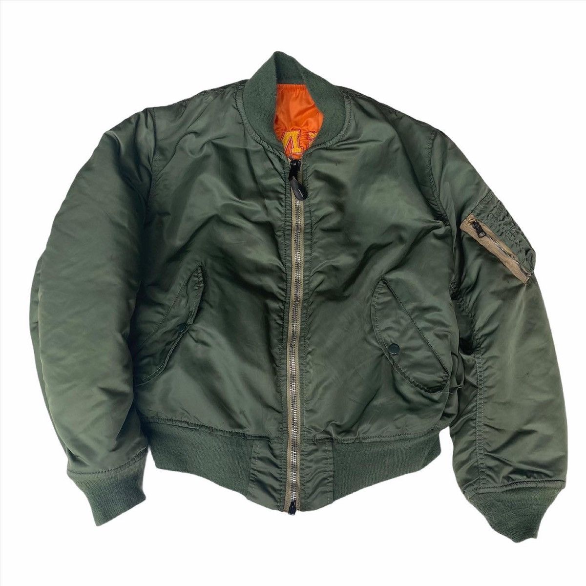 Alpha Industries Vintage Alpha Industries USMC Ma-1 Flight Jacket Size US M / EU 48-50 / 2 - 3 Thumbnail