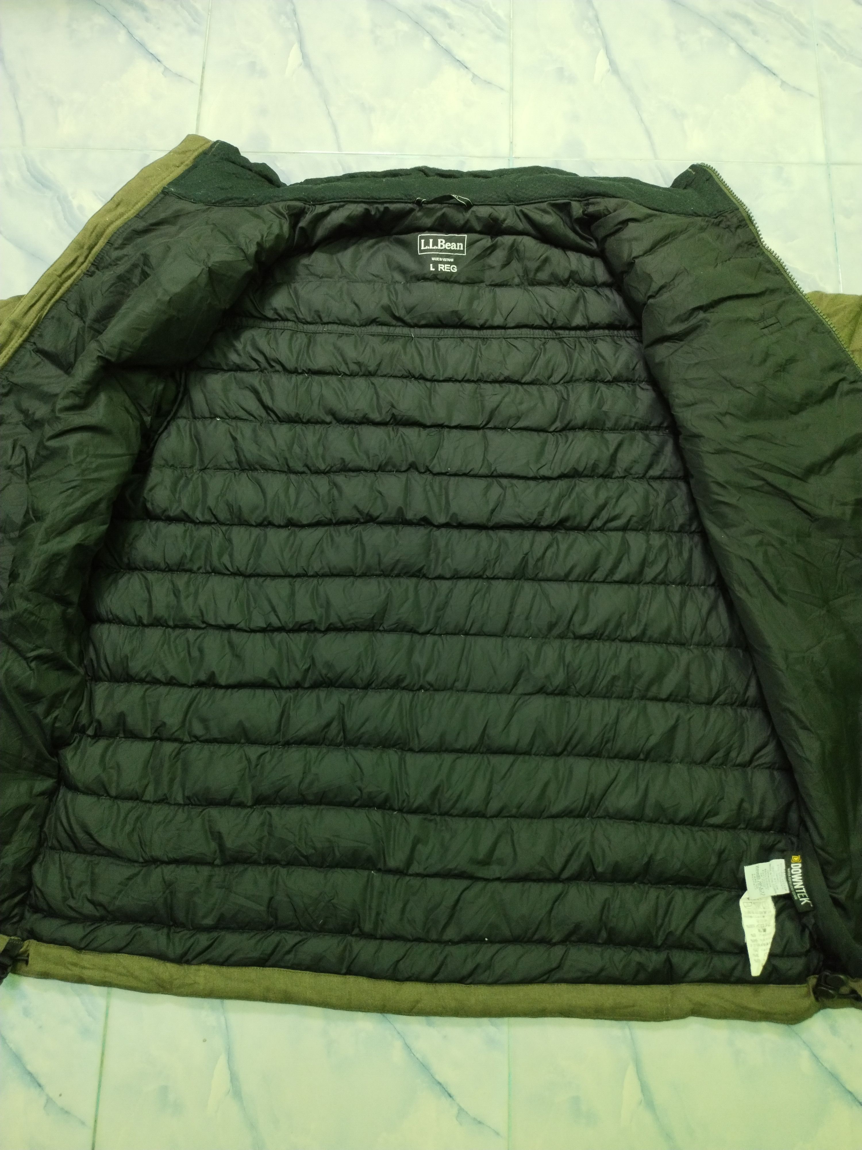 L.L. Bean L.L. Bean Bomber Winter Jacket DownTek Size US L / EU 52-54 / 3 - 11 Thumbnail