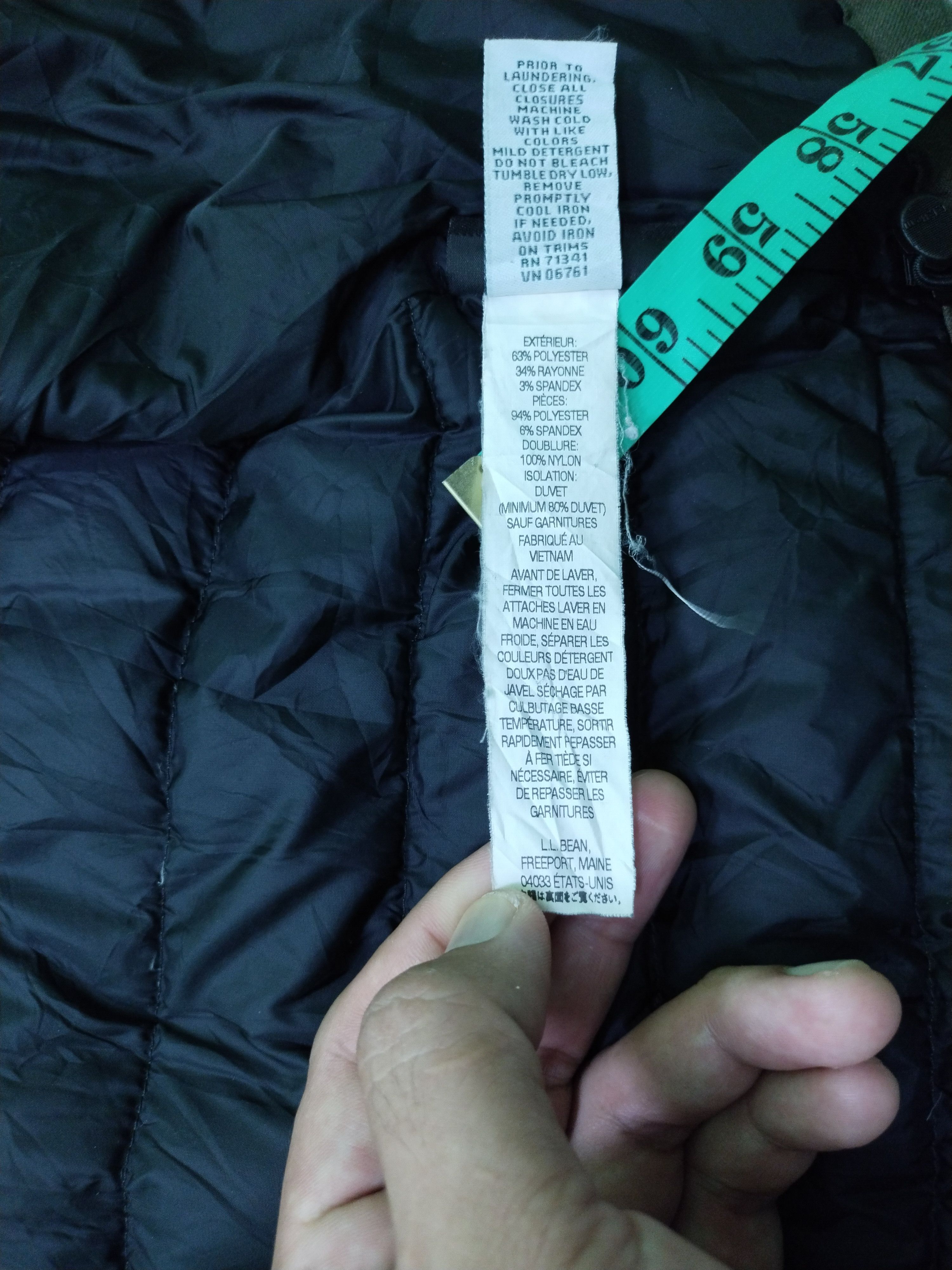 L.L. Bean L.L. Bean Bomber Winter Jacket DownTek Size US L / EU 52-54 / 3 - 15 Thumbnail