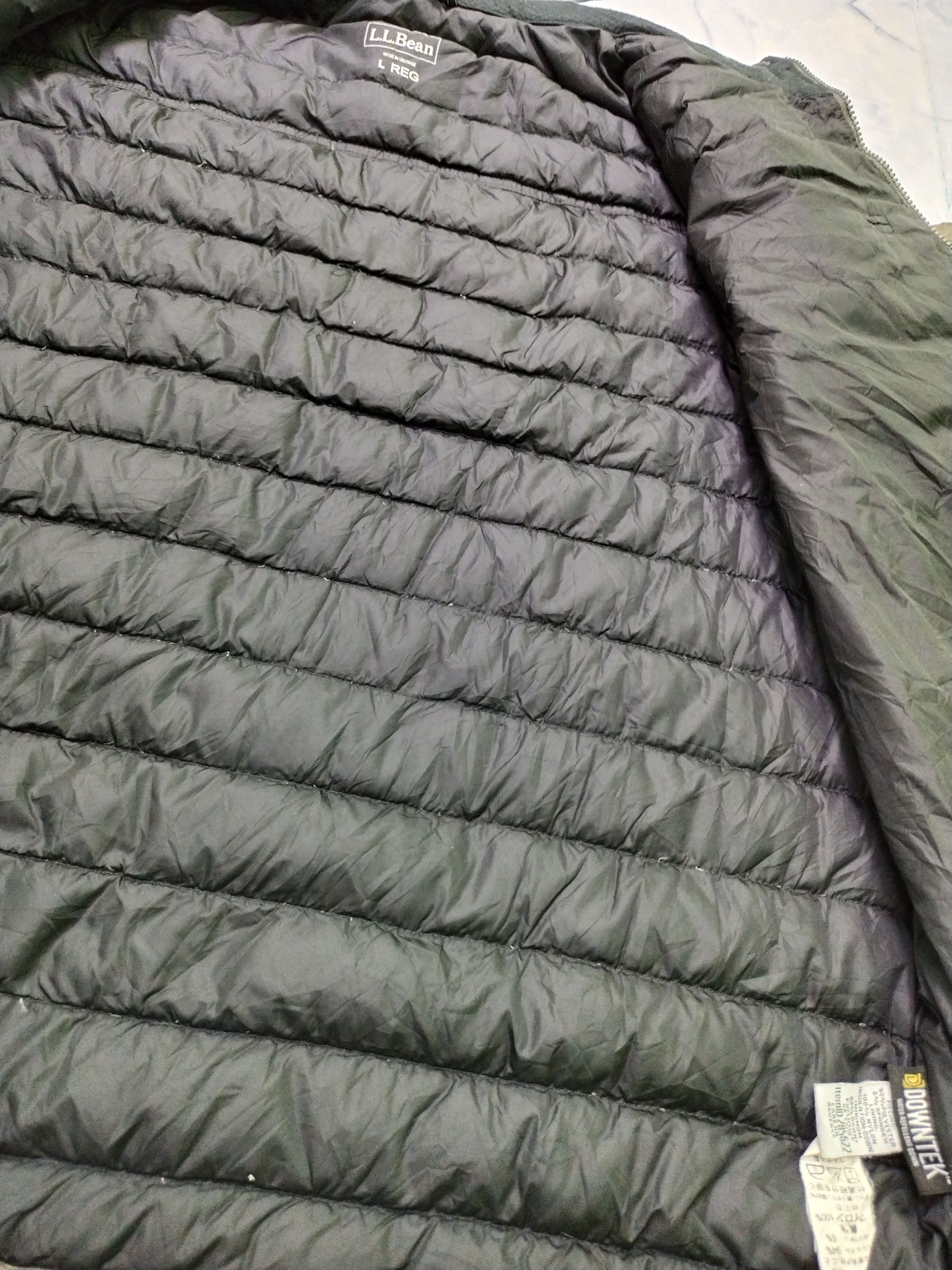 L.L. Bean L.L. Bean Bomber Winter Jacket DownTek Size US L / EU 52-54 / 3 - 10 Thumbnail