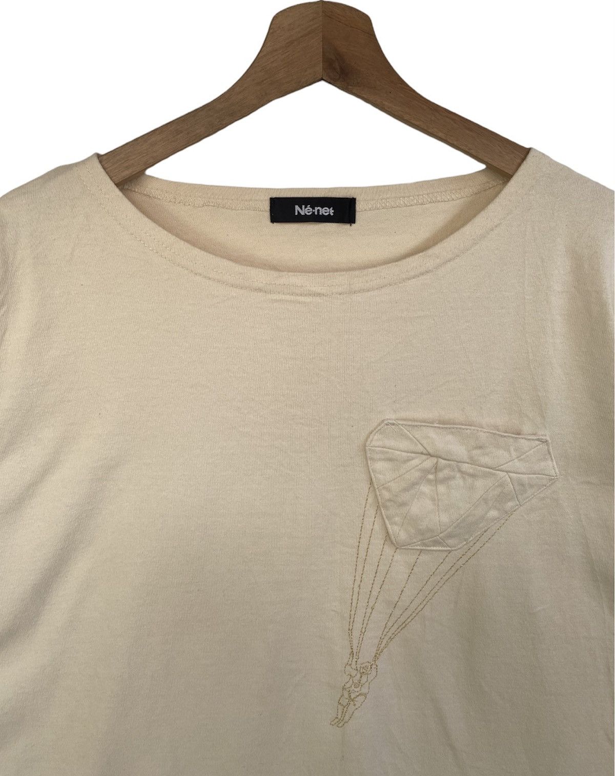 Issey Miyake × Ne-Net × Vintage Ne-net t shirt pocket design Issey miyake Size US M / EU 48-50 / 2 - 4 Thumbnail