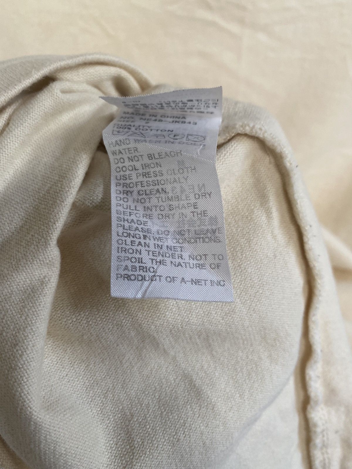 Issey Miyake × Ne-Net × Vintage Ne-net t shirt pocket design Issey miyake Size US M / EU 48-50 / 2 - 7 Thumbnail