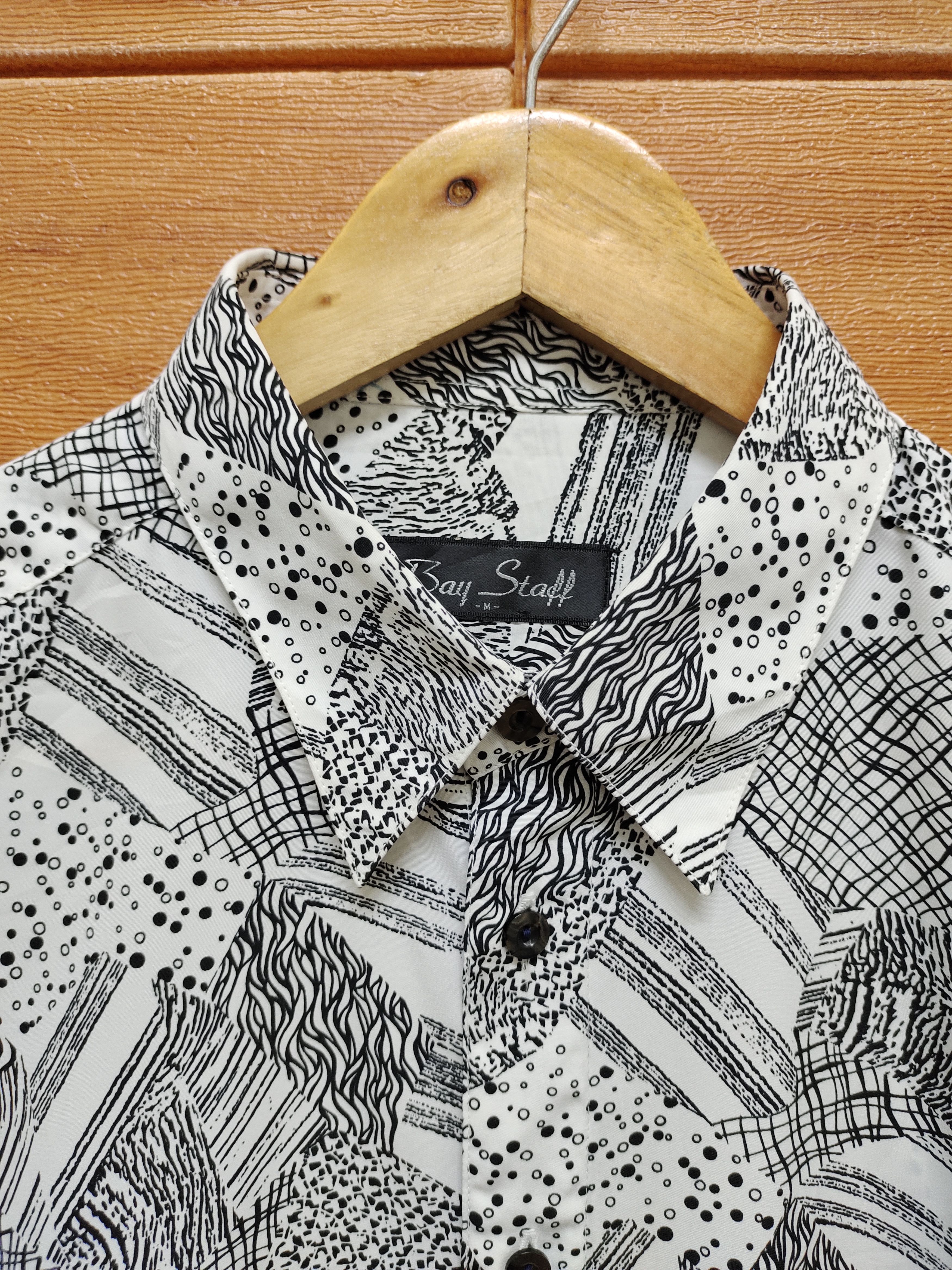 Hysteric Glamour 🇯🇵 Vintage Bay Staff Abstract Psychedelic Baroque Shirt Size US M / EU 48-50 / 2 - 5 Thumbnail