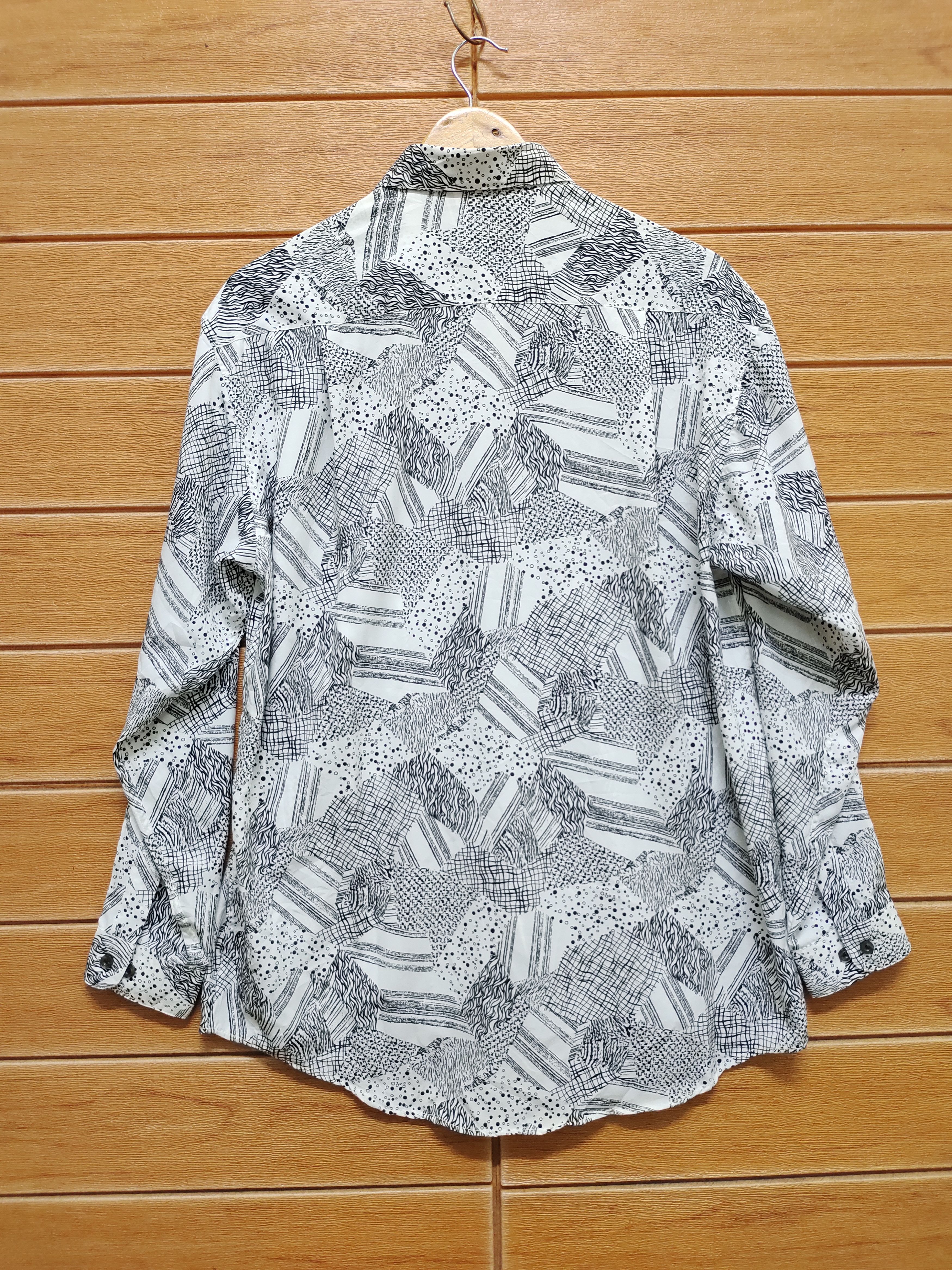 Hysteric Glamour 🇯🇵 Vintage Bay Staff Abstract Psychedelic Baroque Shirt Size US M / EU 48-50 / 2 - 8 Thumbnail