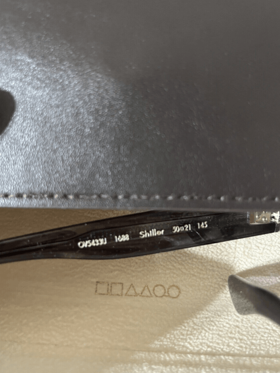 SHILLER OPTICAL Sun OV5433U Navy Smoke/ Silver Mist