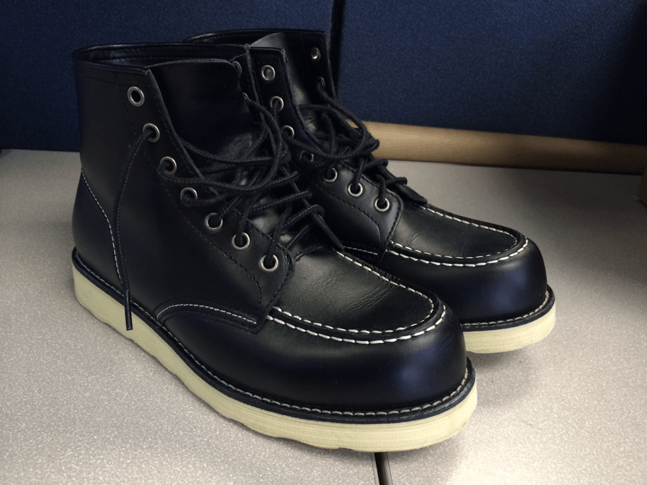 Other Black Moc Toe Boots | Grailed