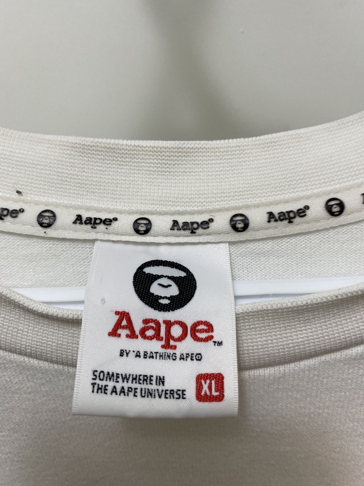 Aape VINTAGE BAPE AAPE SNAG IT FACE SHIRT Size US XL / EU 56 / 4 - 4 Thumbnail