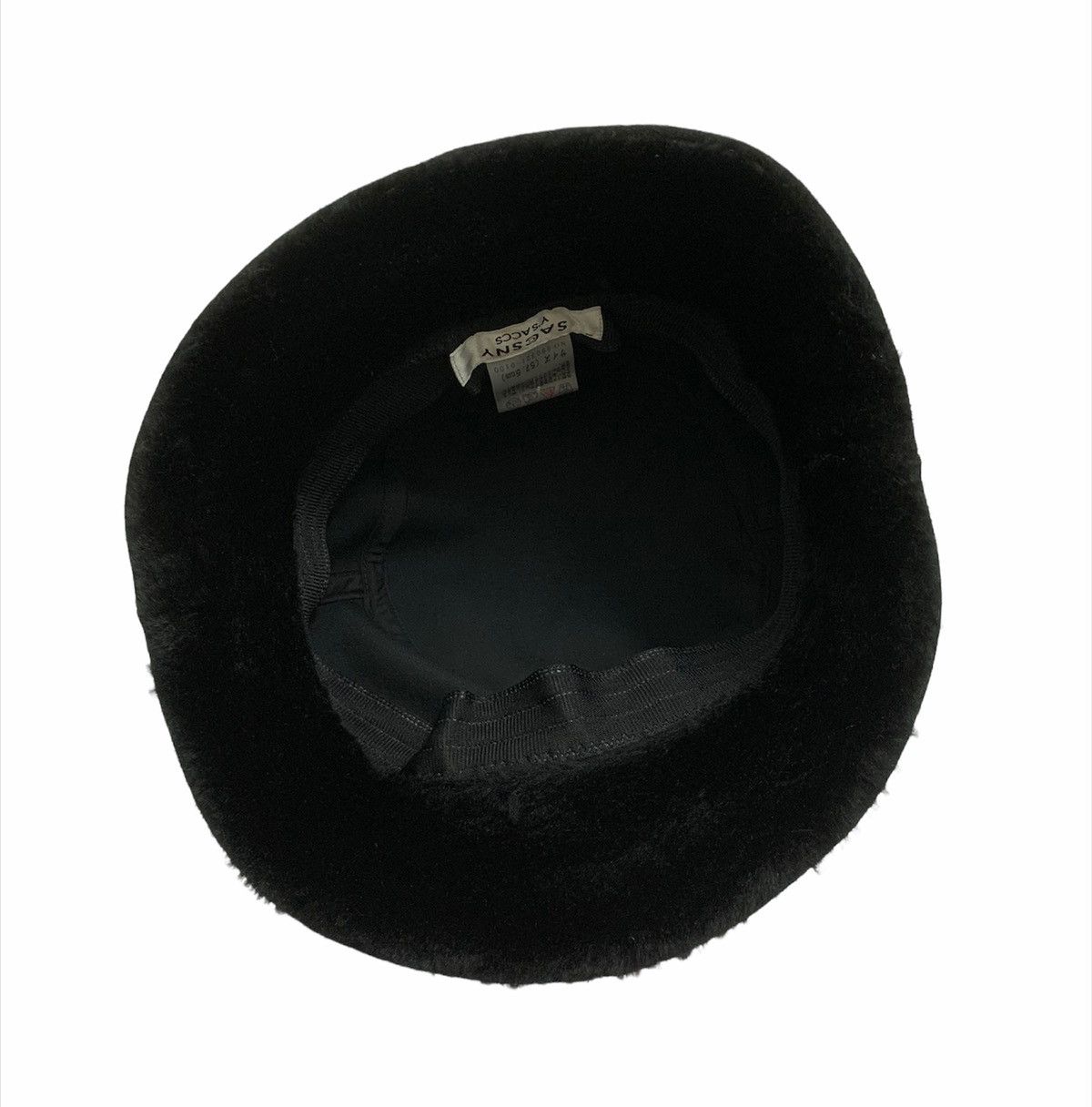 If Six Was Nine Yohji Yamamoto Vintage Bucket Hats (Black) Size ONE SIZE - 5 Thumbnail