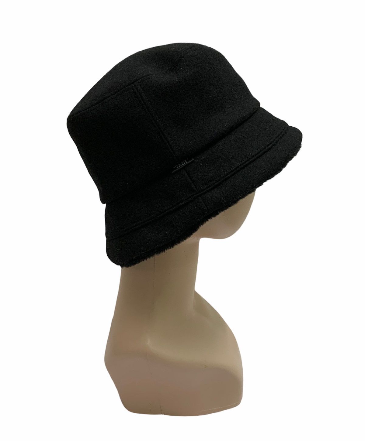 If Six Was Nine Yohji Yamamoto Vintage Bucket Hats (Black) Size ONE SIZE - 3 Thumbnail