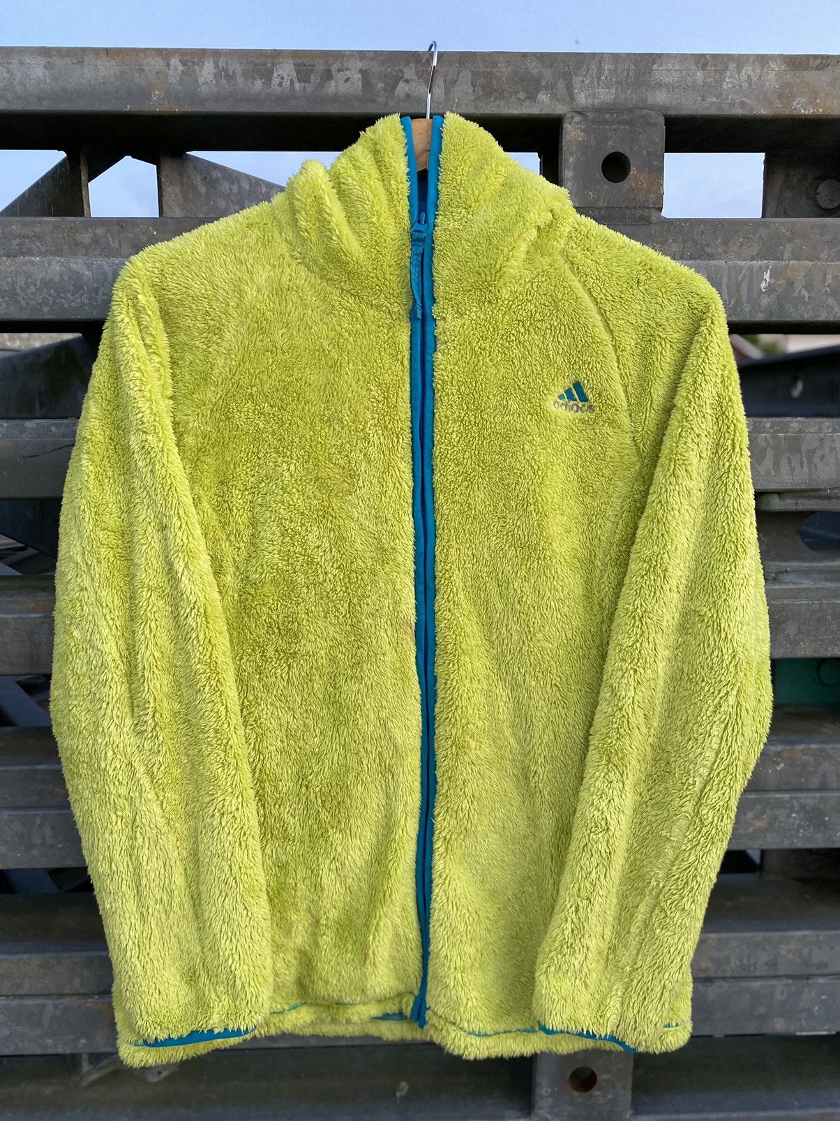 Adidas Adidas Reversible Jacket Blue/Green Size US M / EU 48-50 / 2 - 1 Thumbnail