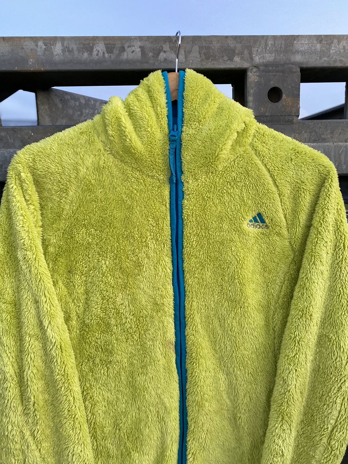 Adidas Adidas Reversible Jacket Blue/Green Size US M / EU 48-50 / 2 - 2 Thumbnail