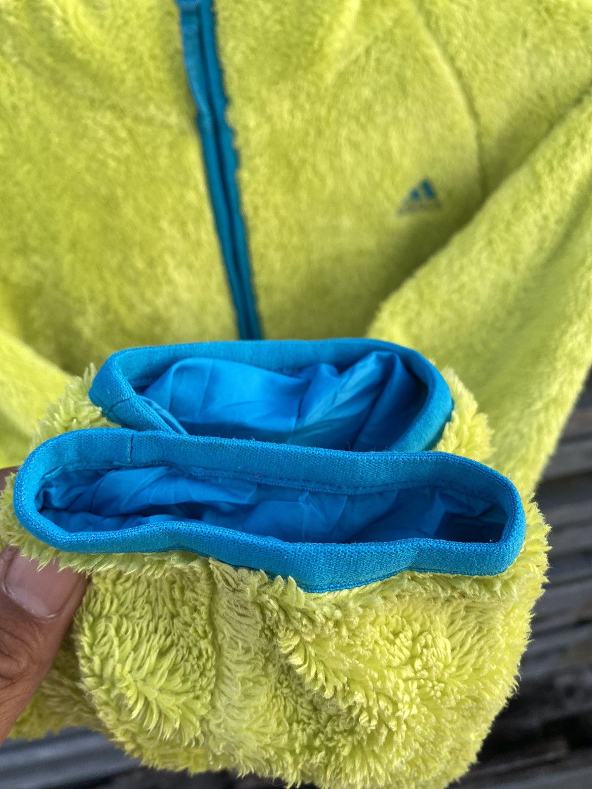 Adidas Adidas Reversible Jacket Blue/Green Size US M / EU 48-50 / 2 - 6 Thumbnail