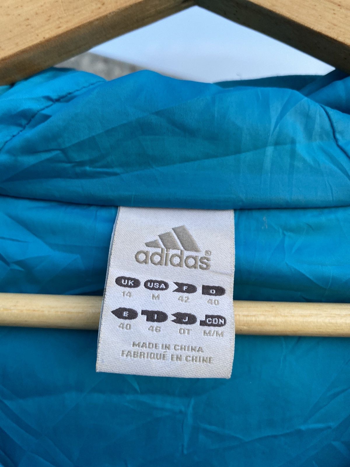 Adidas Adidas Reversible Jacket Blue/Green Size US M / EU 48-50 / 2 - 12 Thumbnail