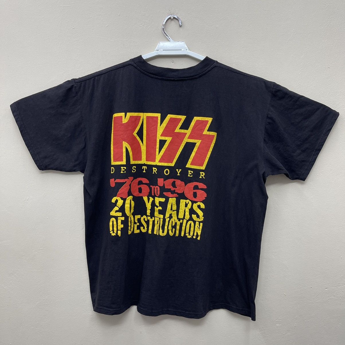 Band Tees × Kiss × Rock T Shirt Vintage 90s Kiss Band T