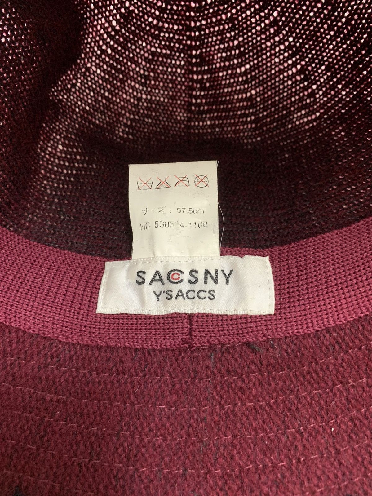 Yohji Yamamoto Yohji Yamamoto Bucket Hat Unisex Size ONE SIZE - 6 Thumbnail