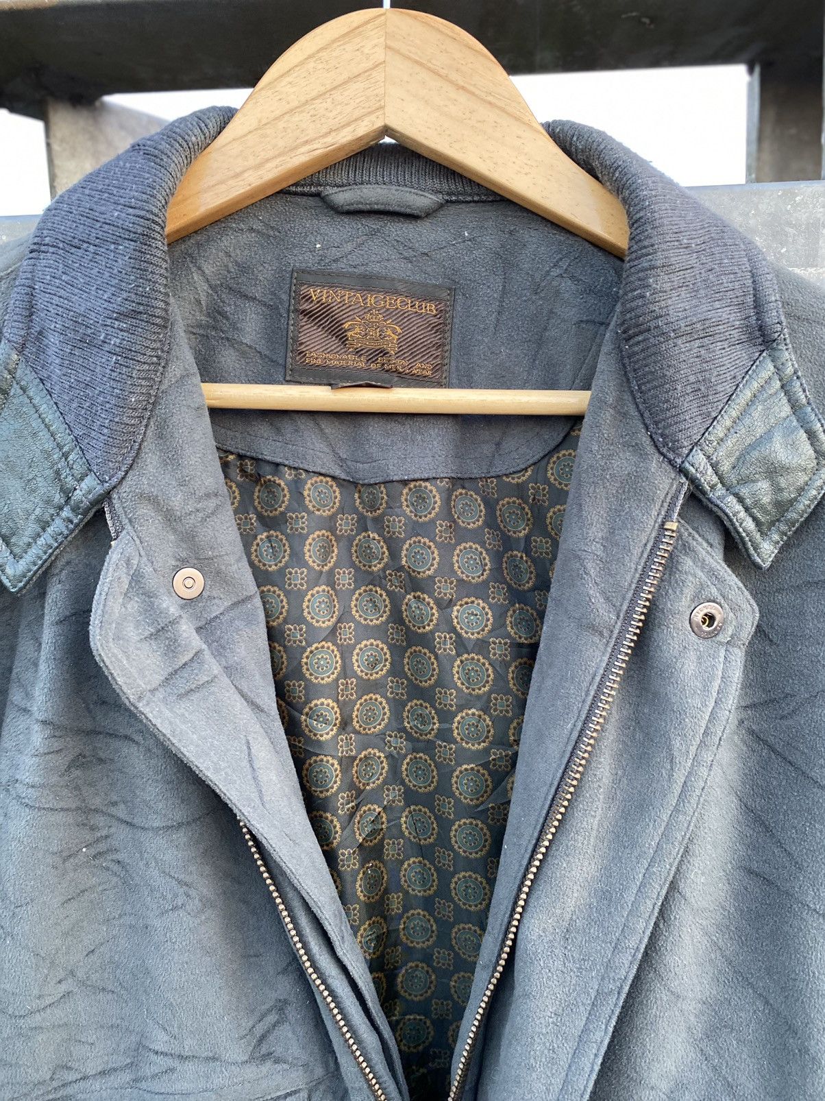 Designer Vintage "VintaigeClub" Bombers Jacket Size US M / EU 48-50 / 2 - 8 Thumbnail