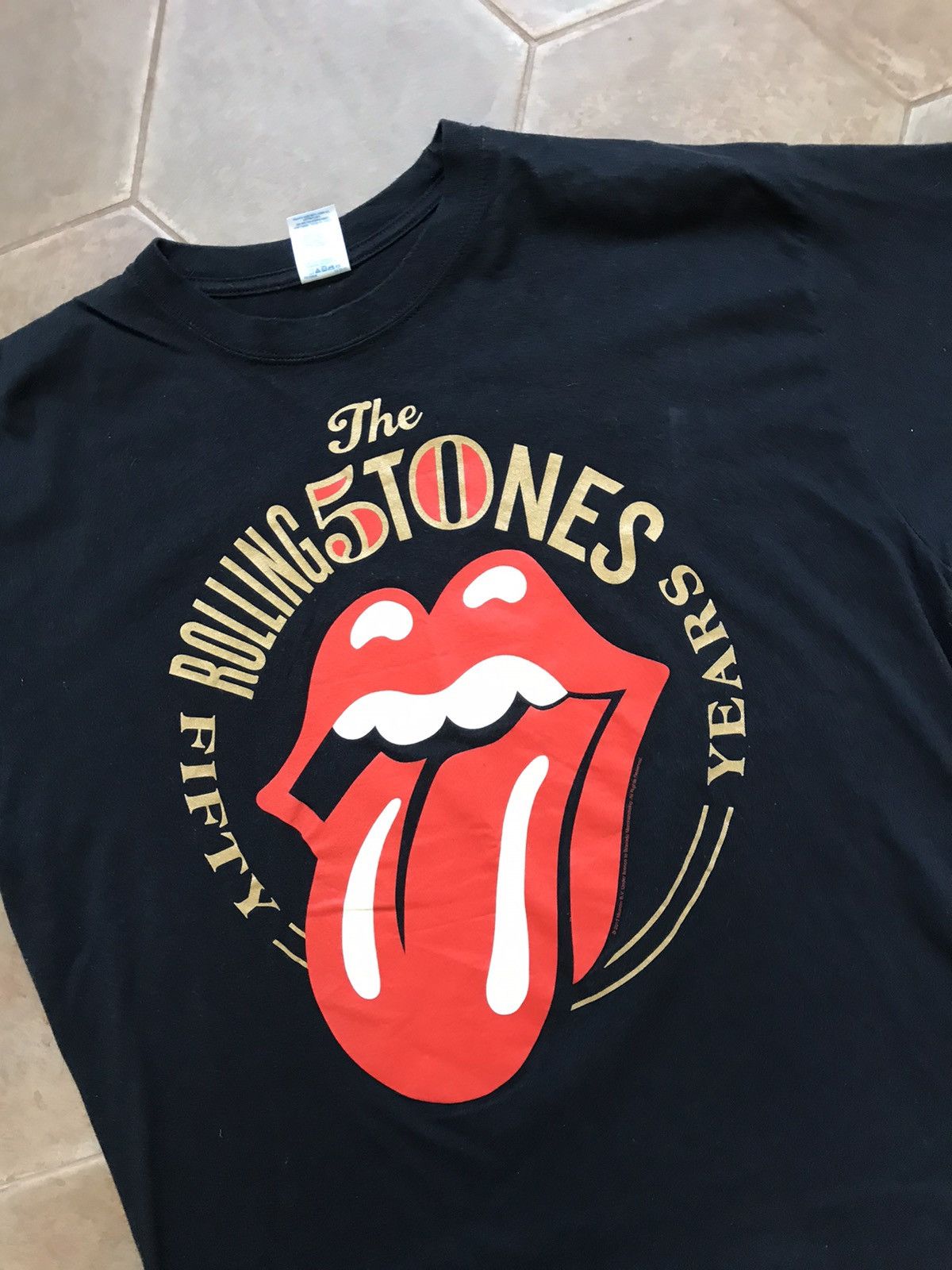 Band Tees × The Rolling Stones × Vintage ROLLING STONE VINTAGE SHIRT XL Size US XL / EU 56 / 4 - 1 Thumbnail