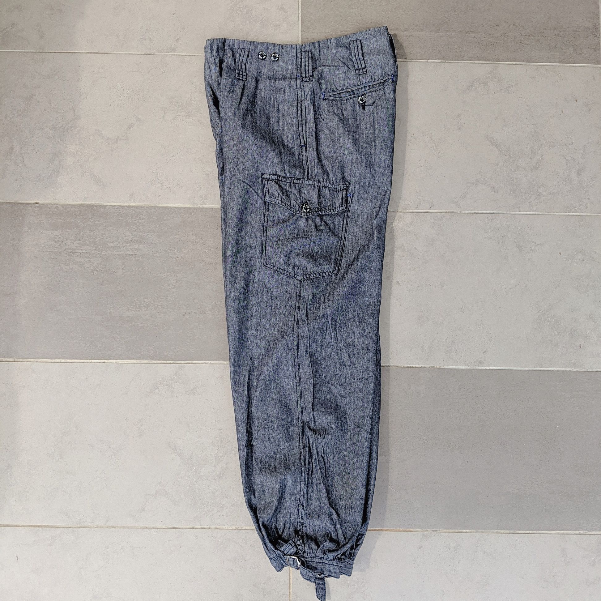 Japanese Brand × Vintage Vintage WM Nikka Multiple Cargo Trousers Urban Size US 28 / EU 44 - 3 Thumbnail