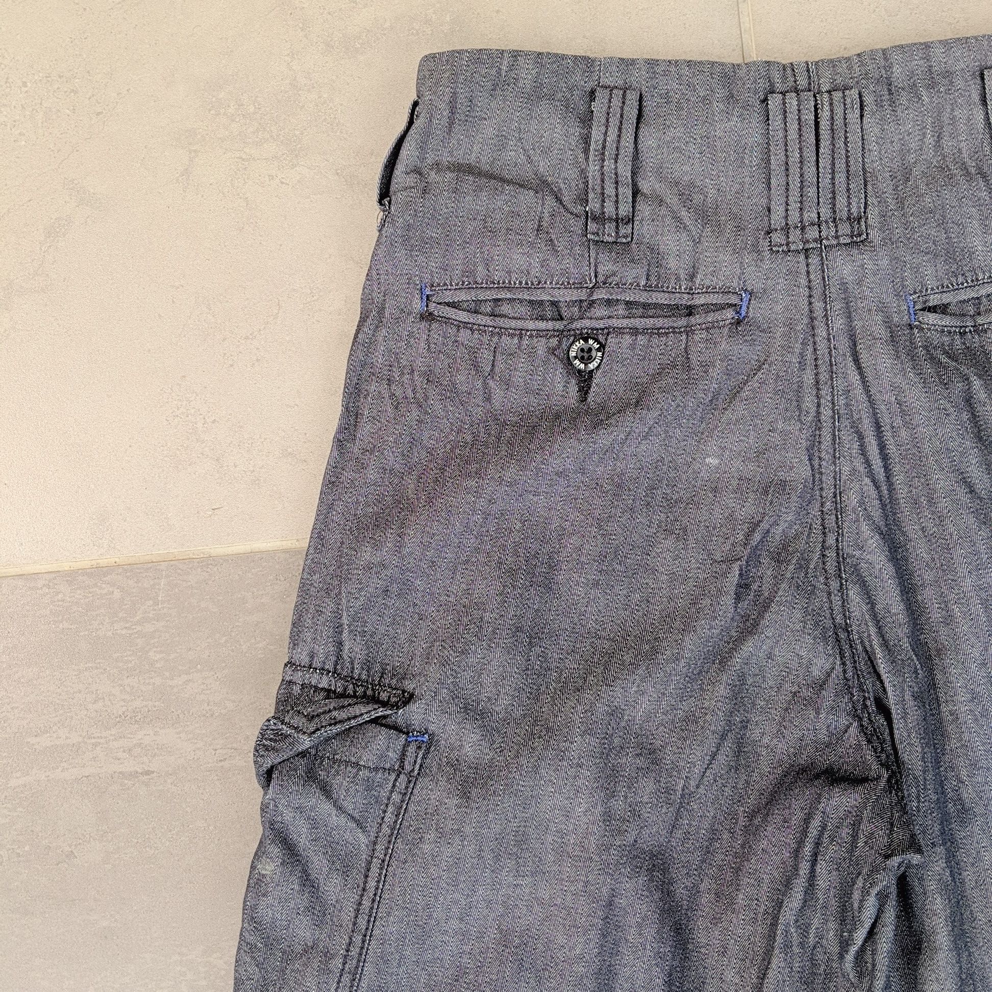 Japanese Brand × Vintage Vintage WM Nikka Multiple Cargo Trousers Urban Size US 28 / EU 44 - 5 Thumbnail