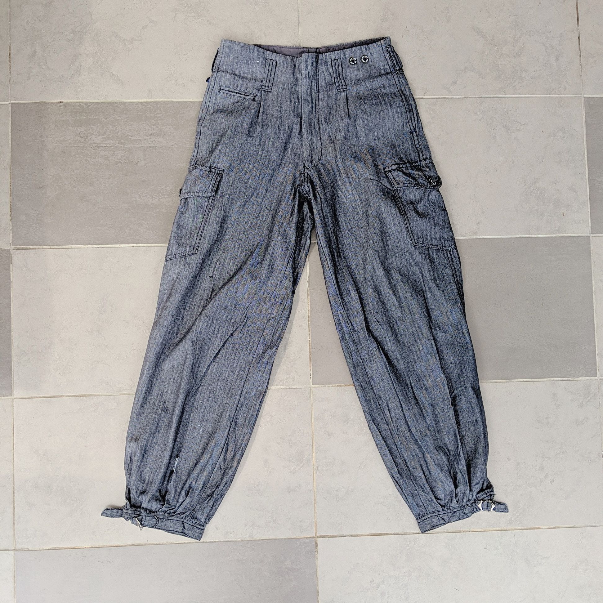 Japanese Brand × Vintage Vintage WM Nikka Multiple Cargo Trousers Urban Size US 28 / EU 44 - 1 Thumbnail