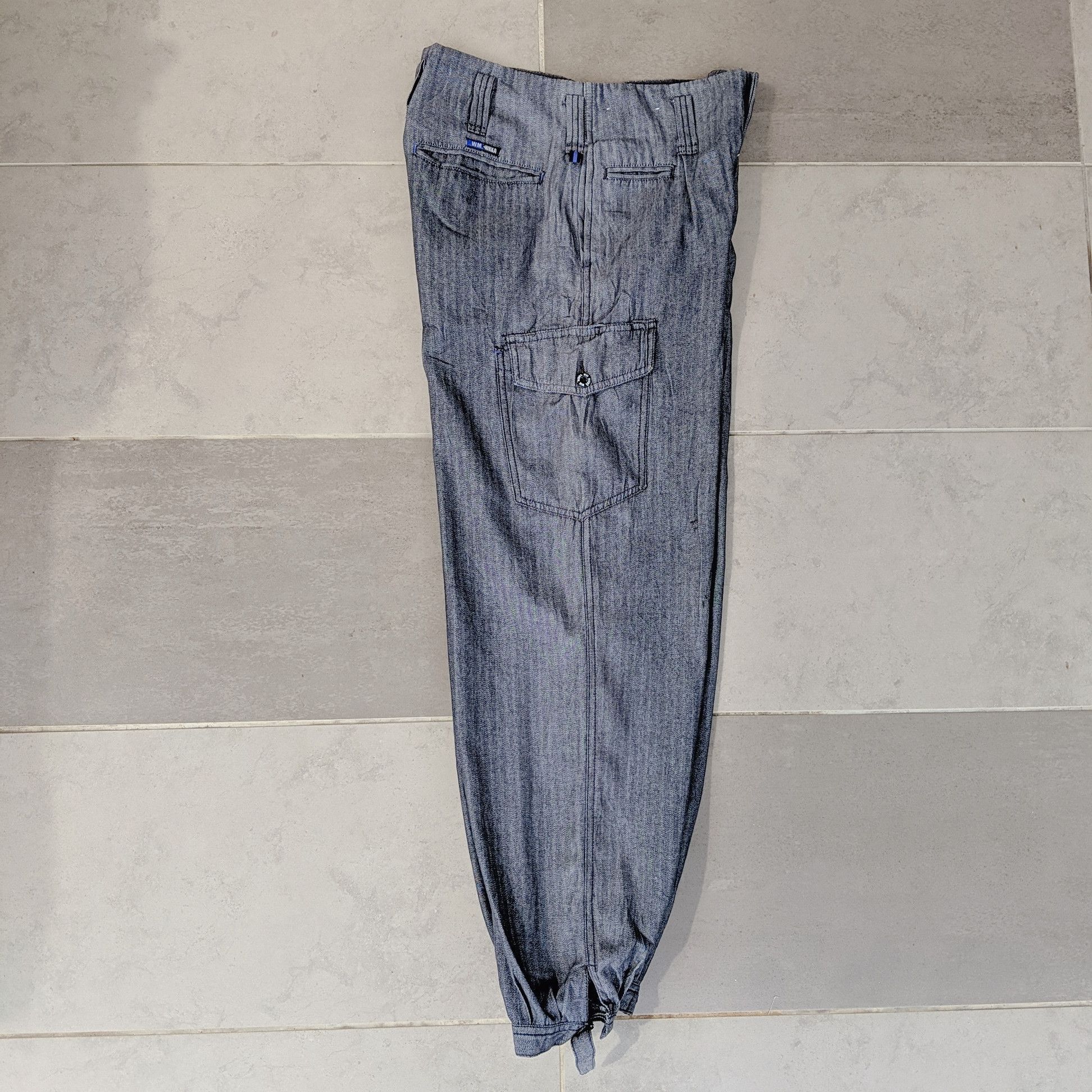 Japanese Brand × Vintage Vintage WM Nikka Multiple Cargo Trousers Urban Size US 28 / EU 44 - 2 Thumbnail