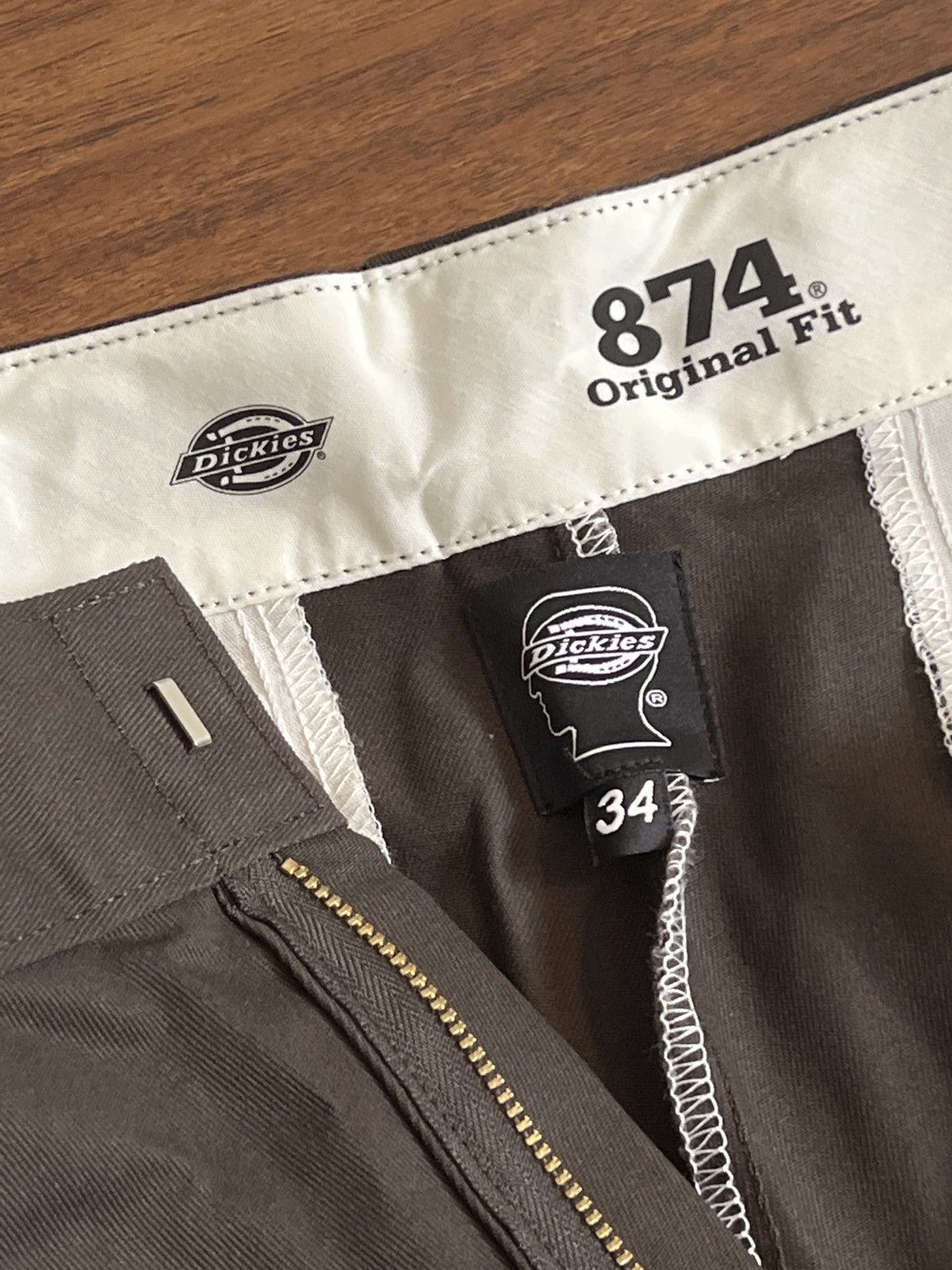 Brain Dead × Dickies Brain Dead Fabrications Dickies 874 Original Fit Work Pants Size US 34 / EU 50 - 3 Thumbnail