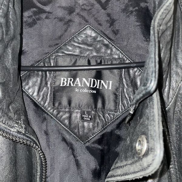 Brandini le collezioni hot sale leather jacket