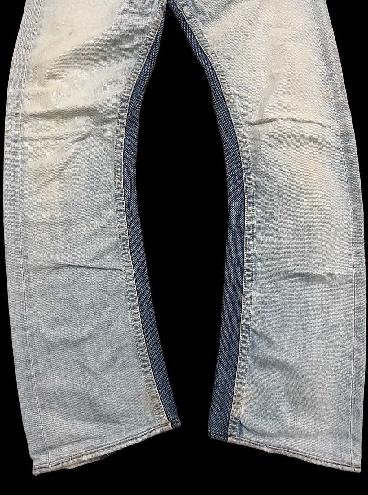 Japanese Brand × Mizra Jeans Kyoto Japanese Brand Mizra Jeans Kyoto Boro Distressed Aging Denim Size US 28 / EU 44 - 19 Thumbnail