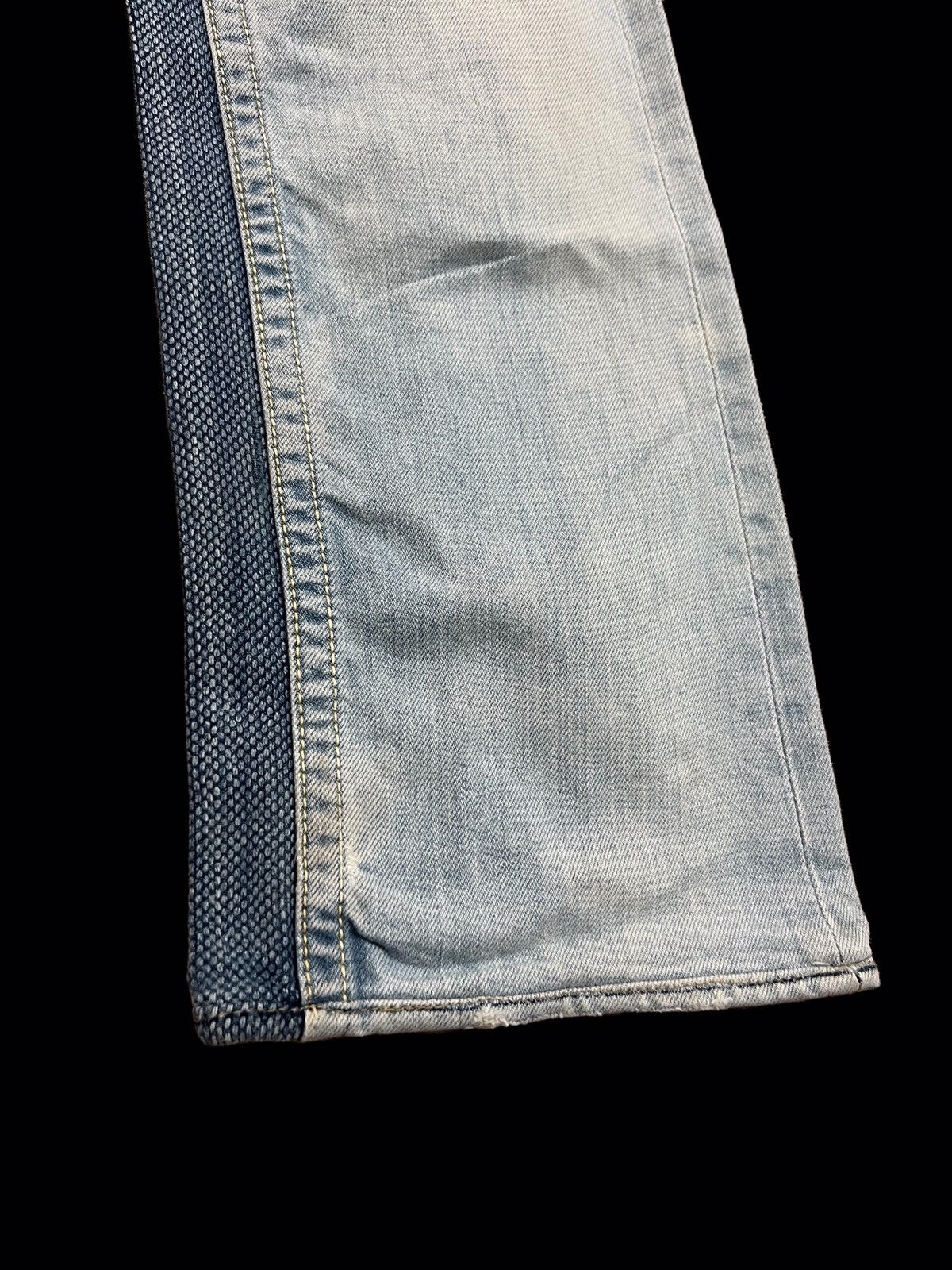 Japanese Brand × Mizra Jeans Kyoto Japanese Brand Mizra Jeans Kyoto Boro Distressed Aging Denim Size US 28 / EU 44 - 23 Thumbnail