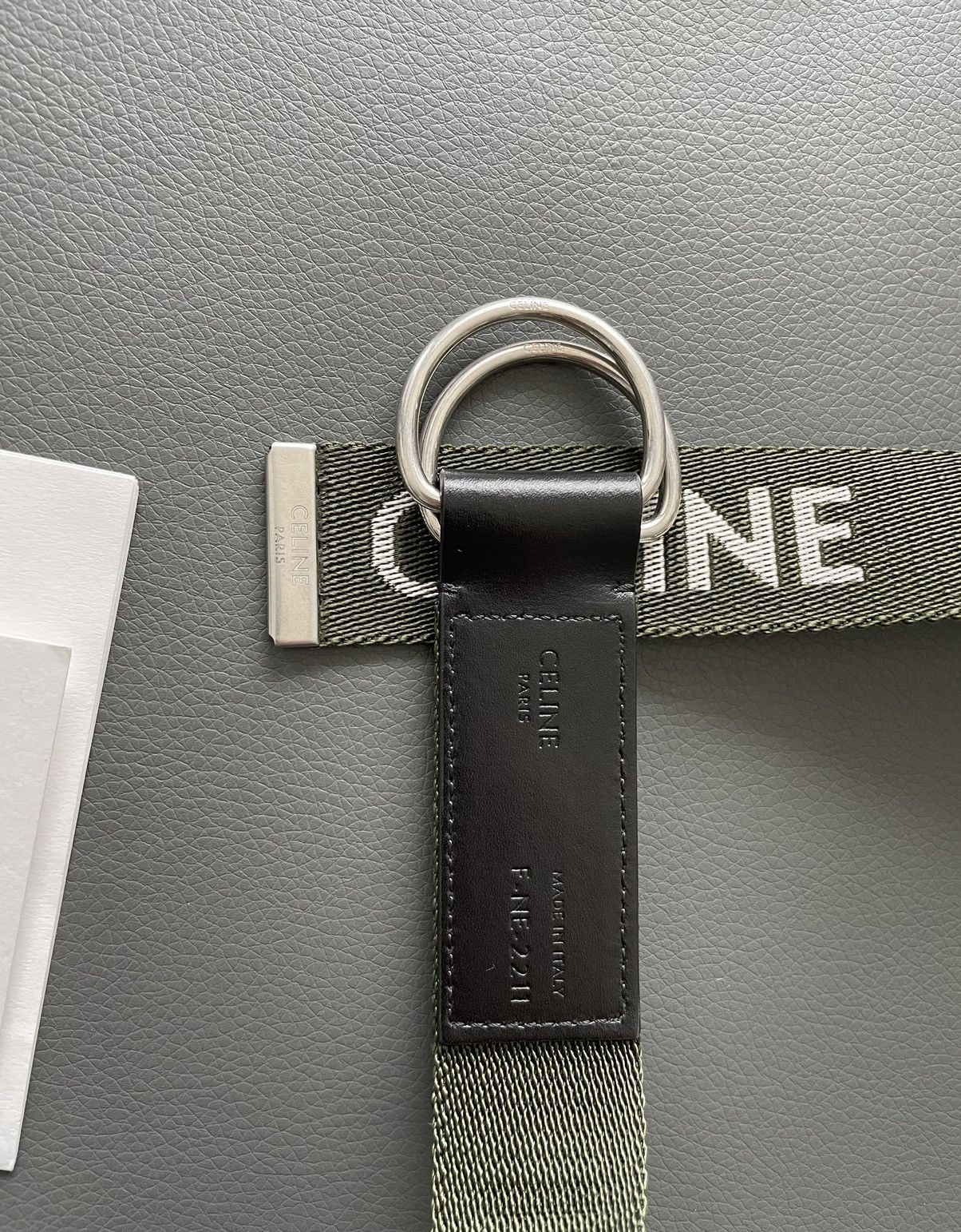 hedi slimane belt