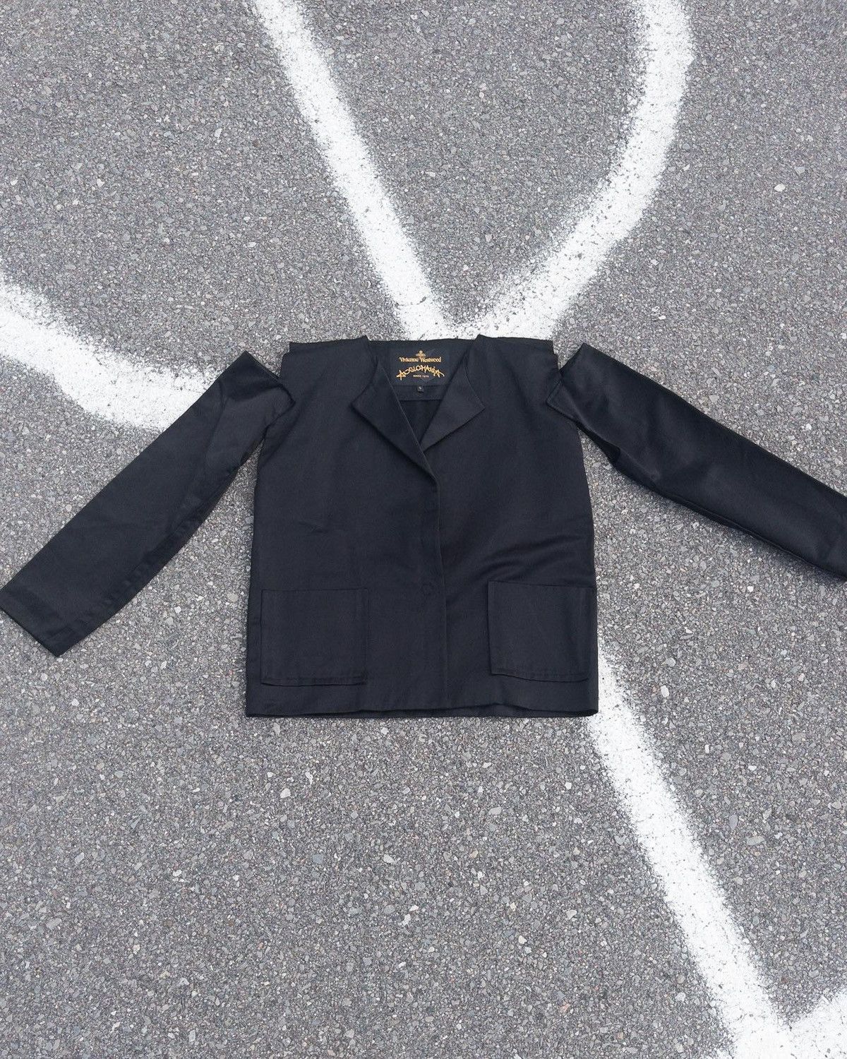 Vivienne Westwood Cut & Sew Deconstructed Square Blazer Size S / US 4 / IT 40 - 1 Thumbnail