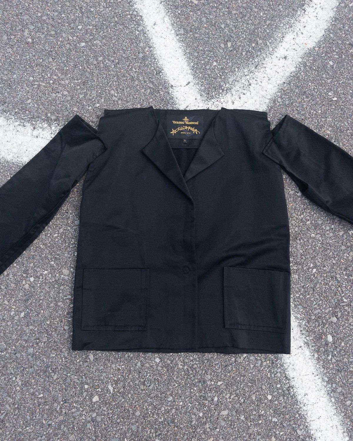 Vivienne Westwood Cut & Sew Deconstructed Square Blazer Size S / US 4 / IT 40 - 2 Thumbnail