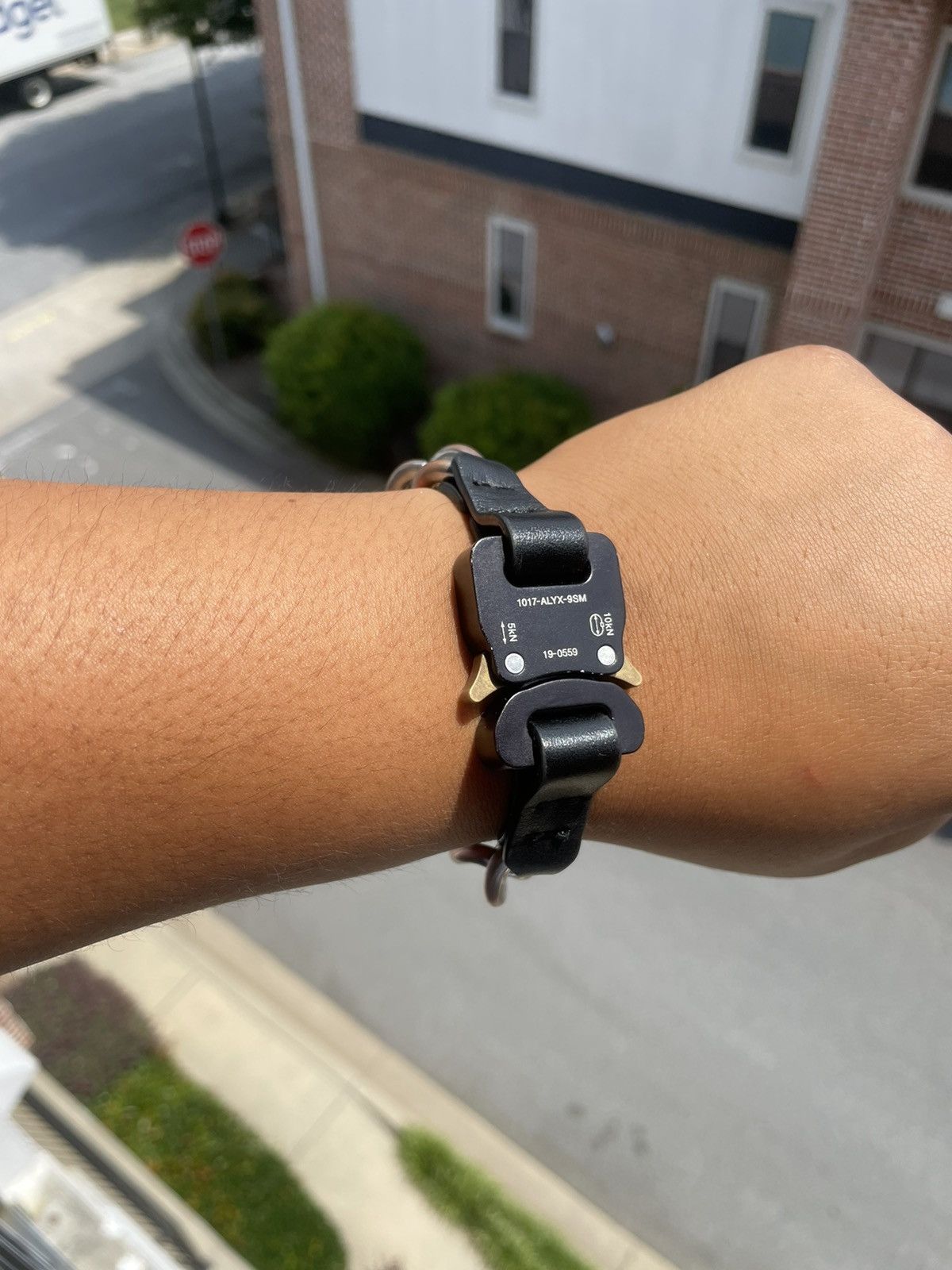 1017 ALYX 9SM × Alyx Alyx rollercoaster Buckle Chain Bracelet