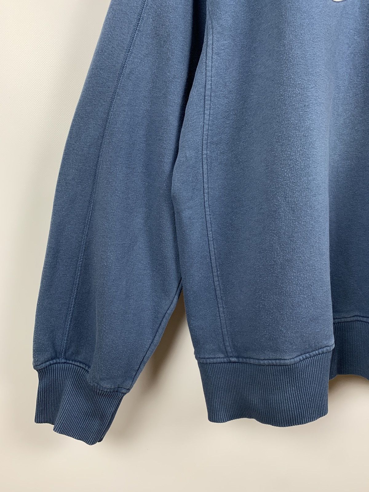 Nike 00s Vintage Nike Center Swoosh Blue Sweatshirt Size US L / EU 52-54 / 3 - 6 Thumbnail