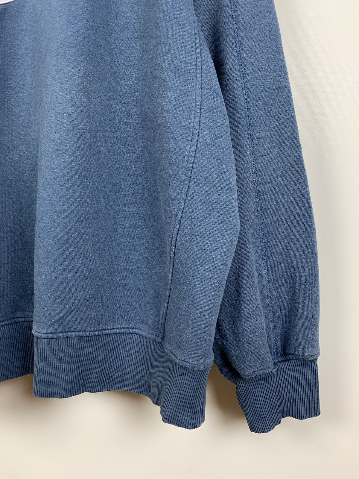 Nike 00s Vintage Nike Center Swoosh Blue Sweatshirt Size US L / EU 52-54 / 3 - 7 Thumbnail