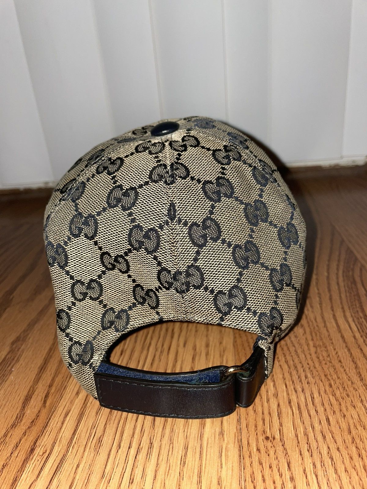Gucci Gucci Baseball Cap Red/Blue Stripe Size ONE SIZE - 4 Thumbnail