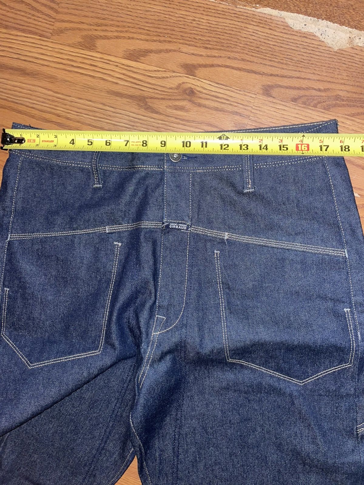 Marithe + Francois Girbaud Marithe Francois Girbaud Dark Blue Jeans Size US 34 / EU 50 - 7 Thumbnail