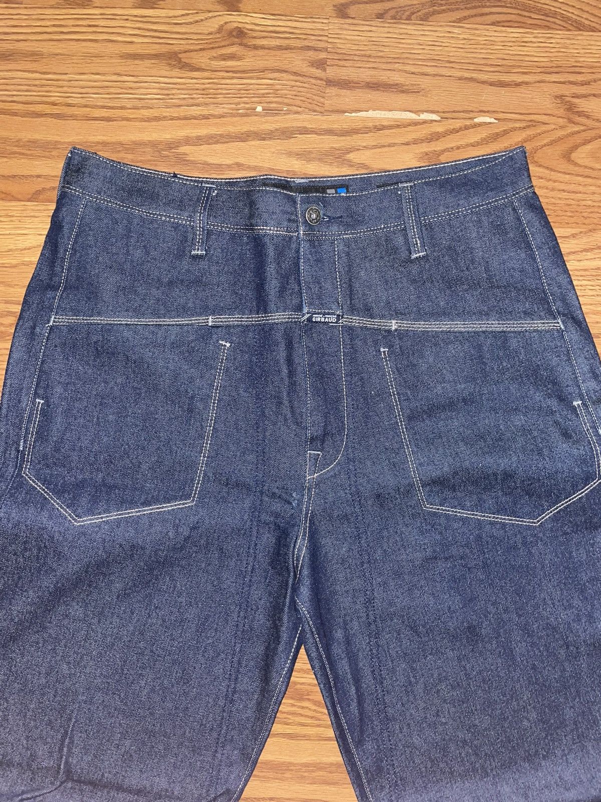 Marithe + Francois Girbaud Marithe Francois Girbaud Dark Blue Jeans Size US 34 / EU 50 - 2 Thumbnail