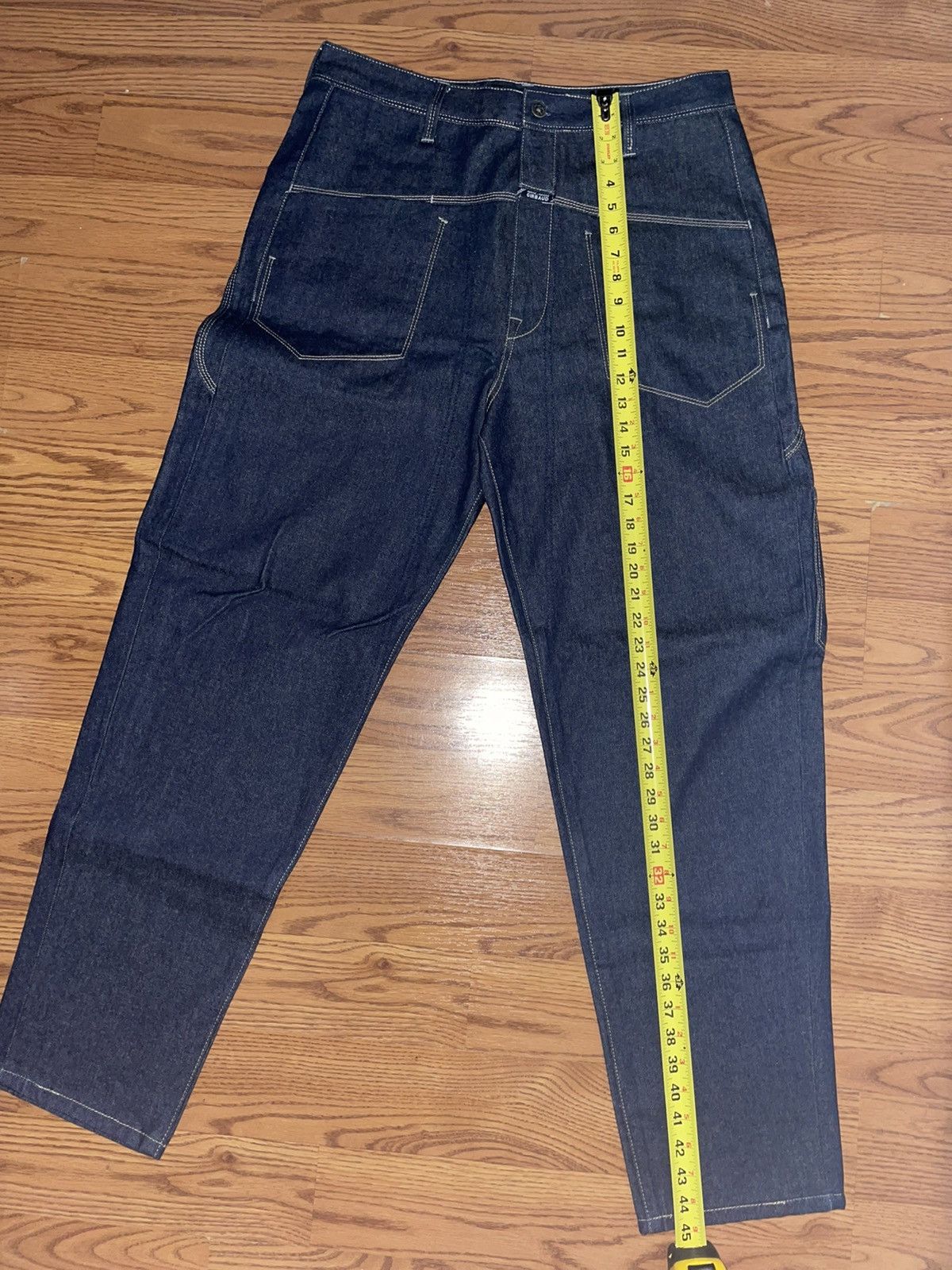 Marithe + Francois Girbaud Marithe Francois Girbaud Dark Blue Jeans Size US 34 / EU 50 - 13 Thumbnail