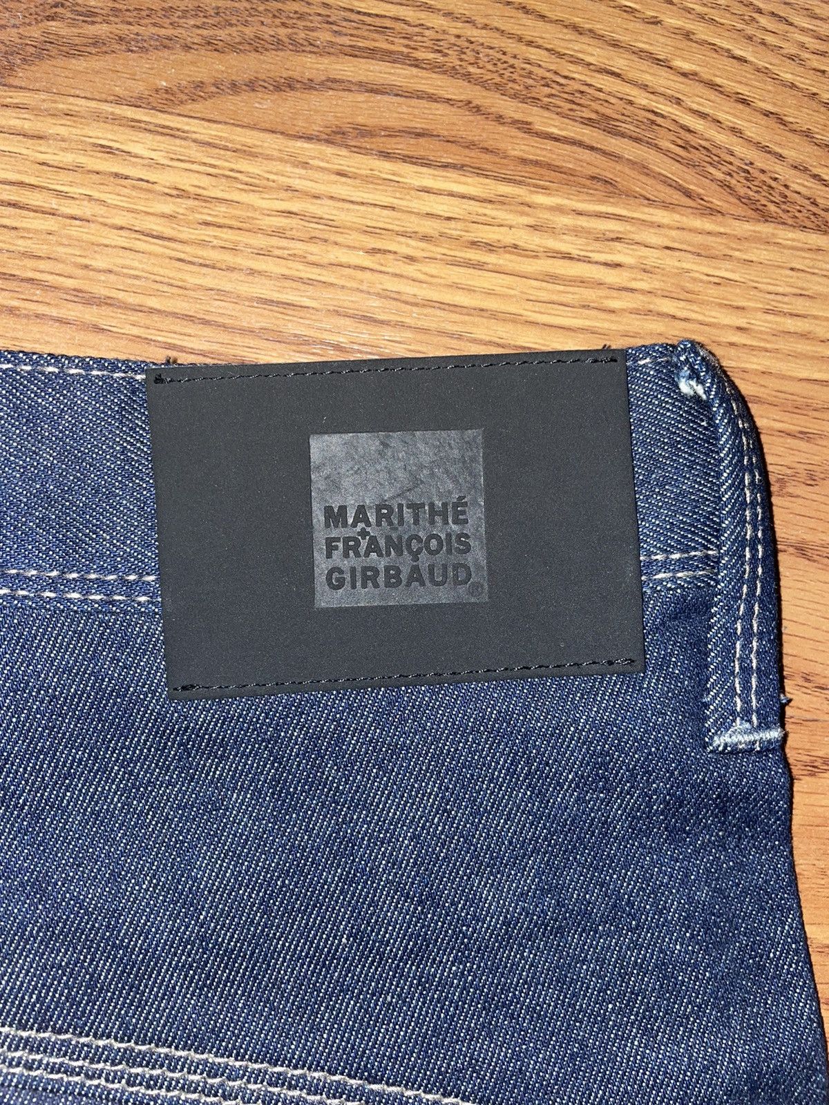 Marithe + Francois Girbaud Marithe Francois Girbaud Dark Blue Jeans Size US 34 / EU 50 - 4 Thumbnail