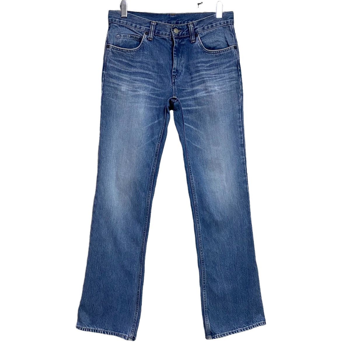 Blue Blue Japan Blue Blue Japan Denim Flare Jeans Size US 31 - 1 Thumbnail