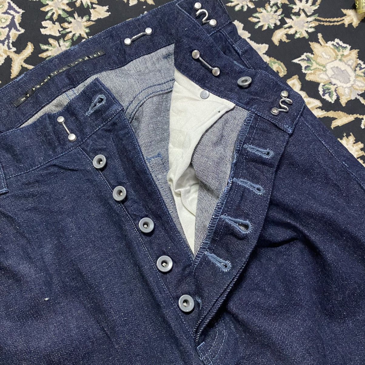 my beautiful landlet Kouji Akasaki My Beautiful Landlet WideLeg Denim Crop Pants Size US 32 / EU 48 - 14 Thumbnail