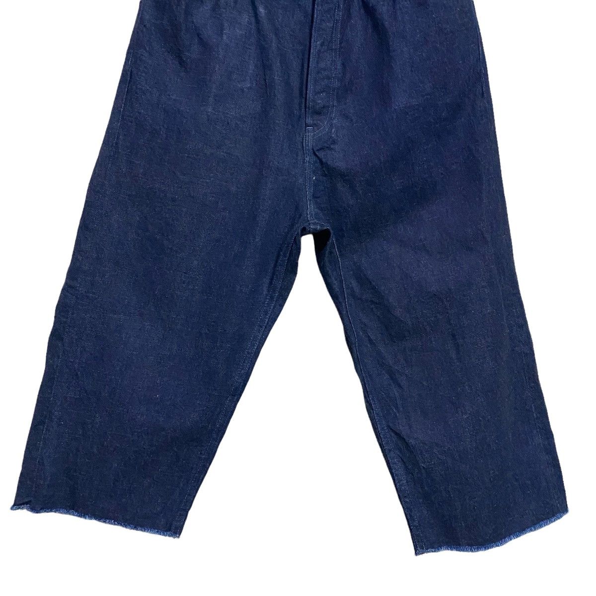 my beautiful landlet Kouji Akasaki My Beautiful Landlet WideLeg Denim Crop Pants Size US 32 / EU 48 - 4 Thumbnail