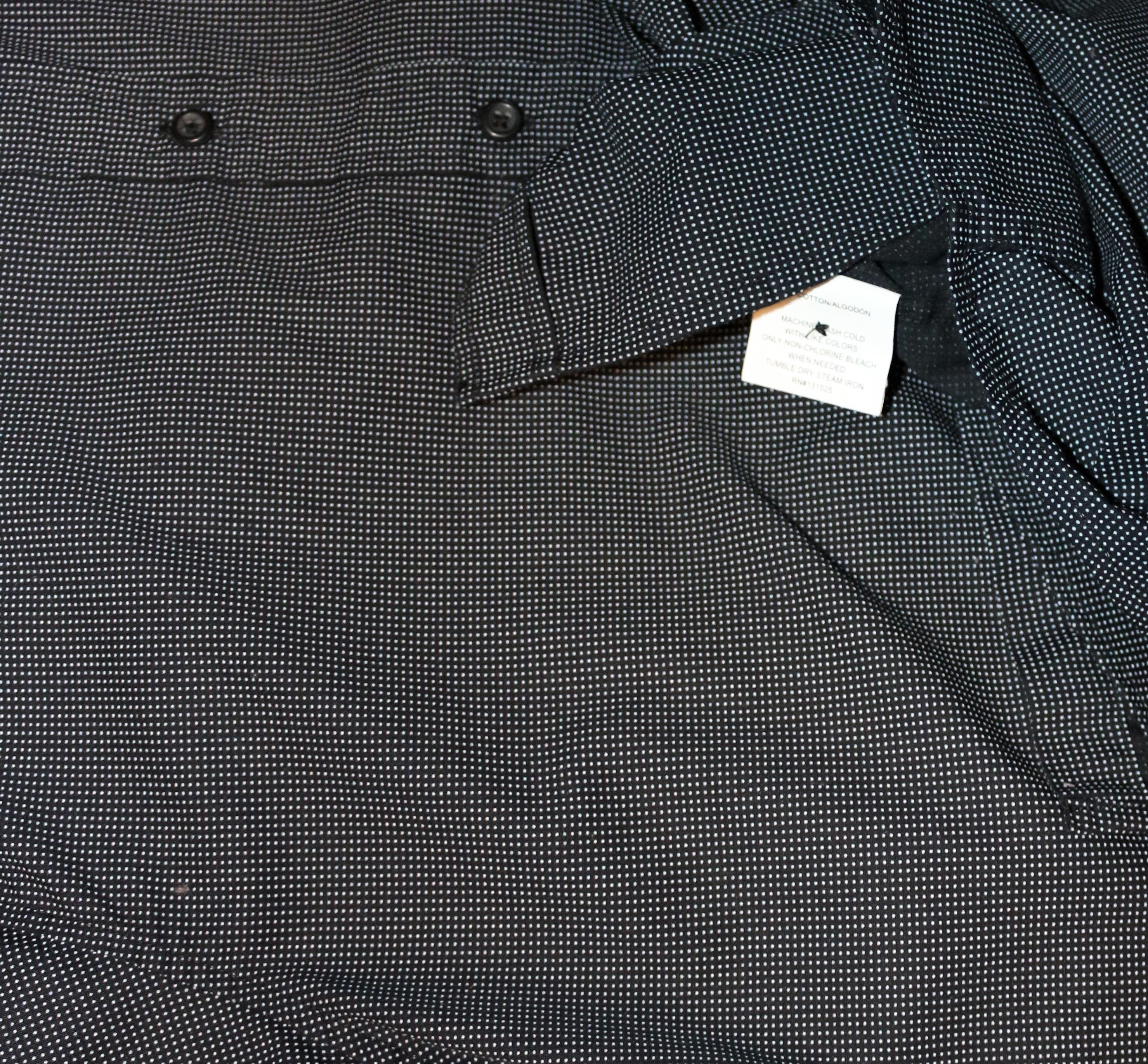 Beverly Hills Polo Club SM 100% Cotton gray Button Down Shirt Collared Size US M / EU 48-50 / 2 - 8 Thumbnail