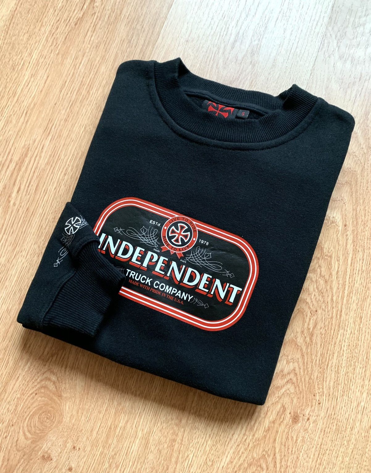 Independent Truck Co. 🔥RARE🔥Independent Truck Co. Skateboarding Sweatshirt Size US XS / EU 42 / 0 - 2 Thumbnail