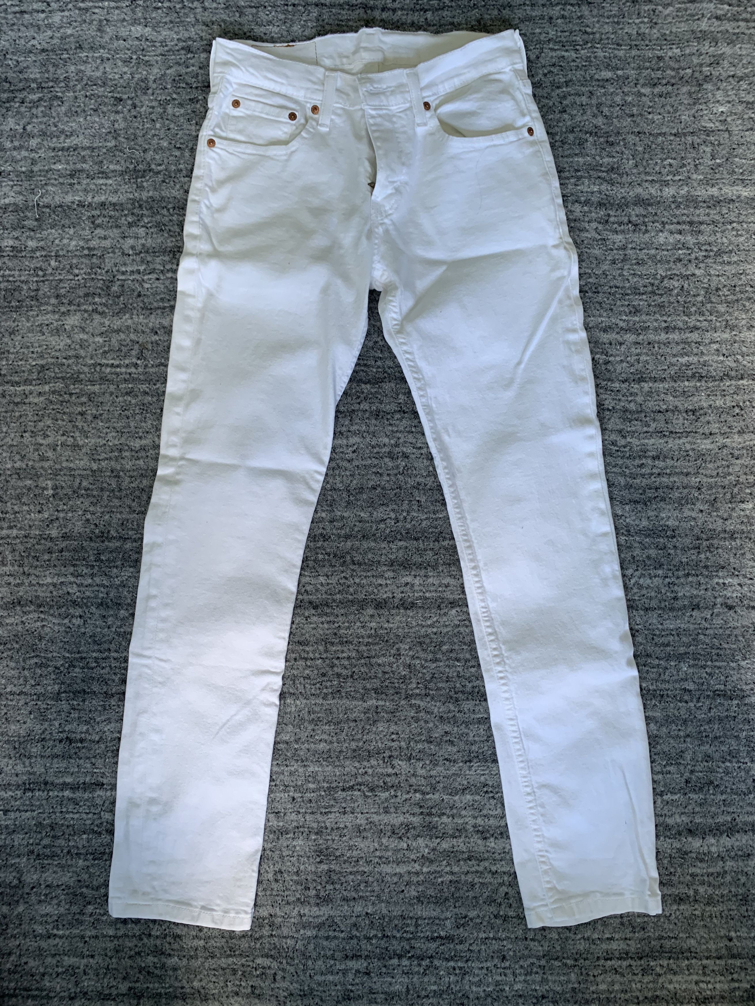 Levi's Levi White Jeans | Grailed