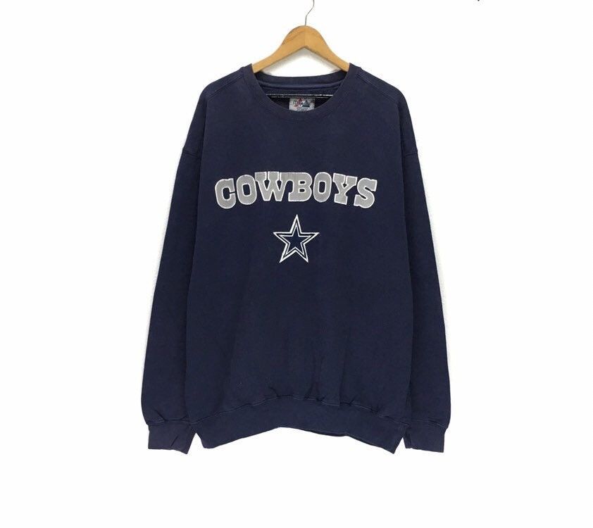 Vintage Vintage 90s Dallas Cowboys Crewneck Sweatshirt Embroidery | Grailed